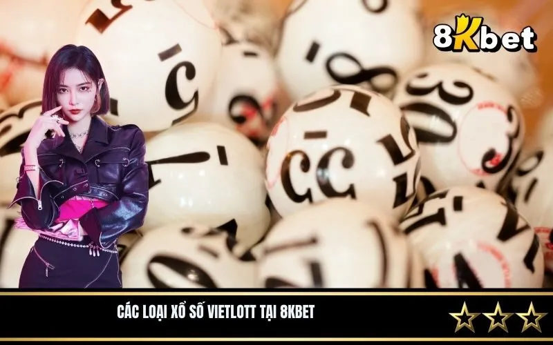 Các loại xổ số điện toán của vietlott tại 8kbet