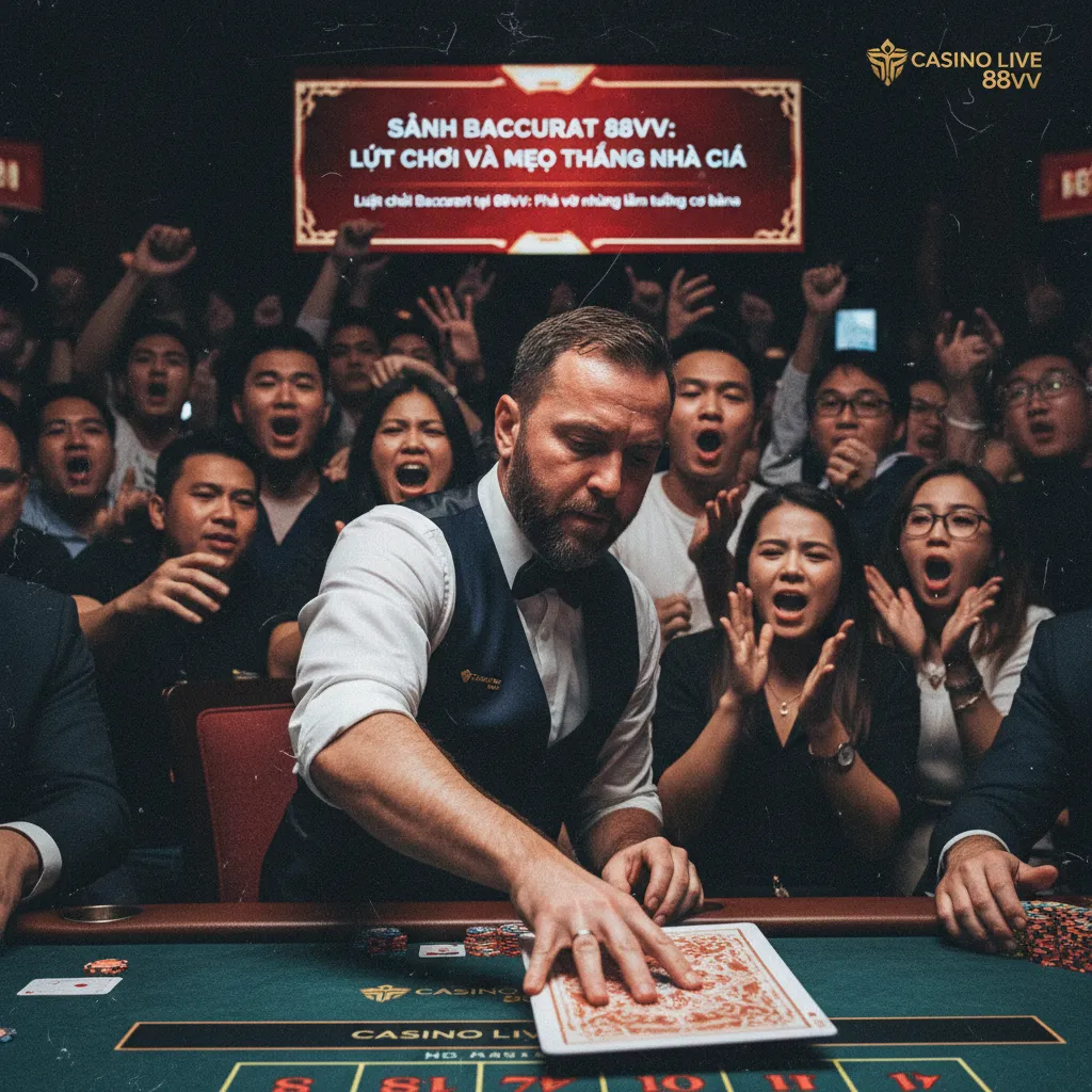 Sảnh Baccarat 88vv: Luật Chơi, Mẹo Thắng Nhà Cái & Soi Cầu