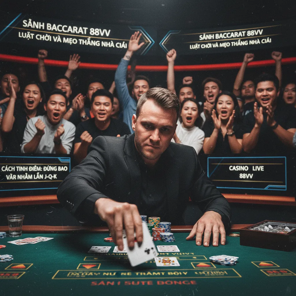Trải nghiệm chơi Baccarat với dealer thật tại 88vv