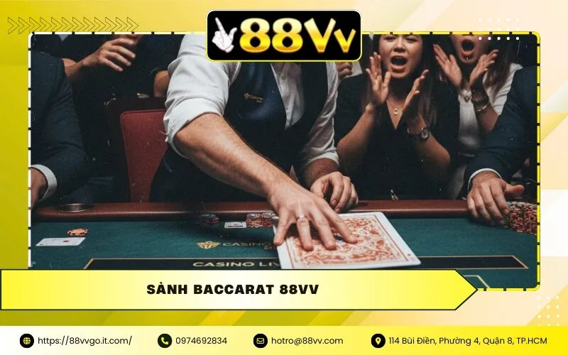 Sảnh Baccarat 88vv: Luật Chơi, Mẹo Thắng Nhà Cái & Soi Cầu